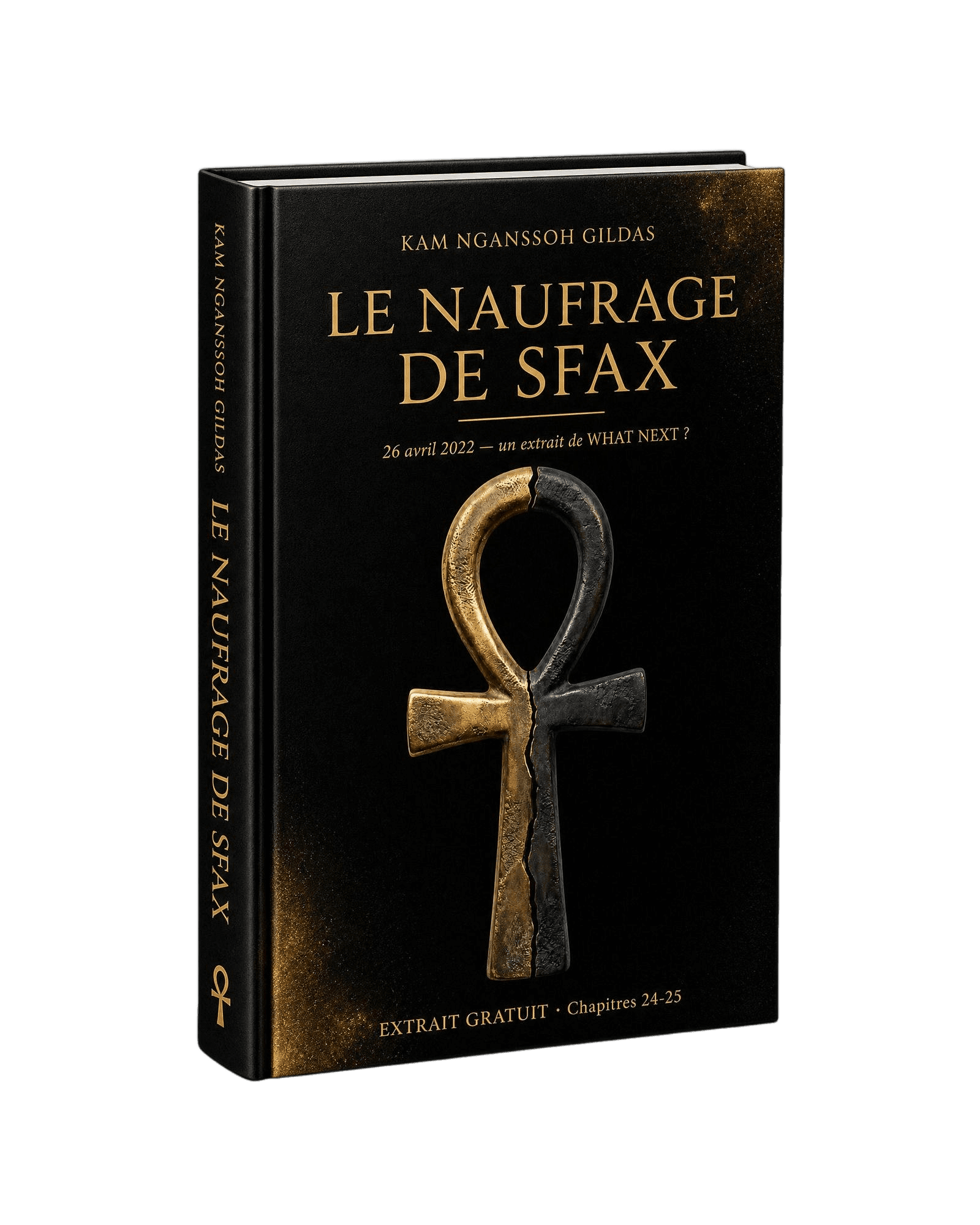 Couverture du livret Le naufrage de Sfax par Kam Nganssoh Gildas